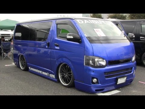 Youtube: Part1 2012 HIACE CUSTOM CAR SHOW JAPAN TOKYO SBM スタイルボックスミーティング