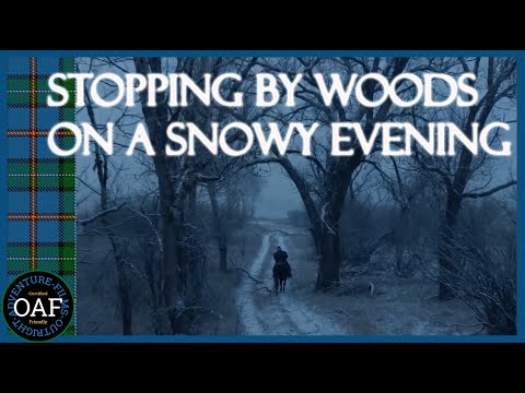 Youtube: Stopping By Woods on a Snowy Evening - Robert Frost | VIDEO POEM