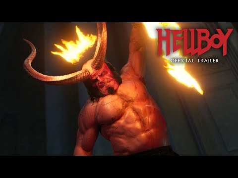 Youtube: Hellboy (2019 Movie) New Trailer “Red Band” – David Harbour, Milla Jovovich, Ian McShane