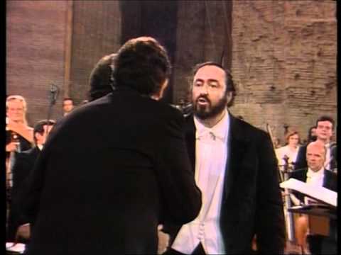Youtube: "O Sole Mio" Pavarotti, Carreras, Domingo - Rome 1990 - DVD quality