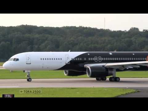 Youtube: Titan Airways Boeing 757-200 takeoff