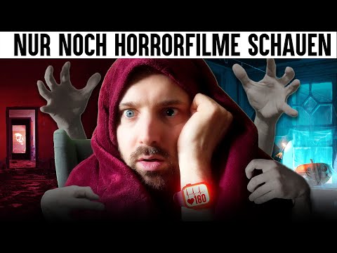 Youtube: 7 Tage nur noch Horrorfilme 👻 Selbstexperiment (mit Michael Venus)