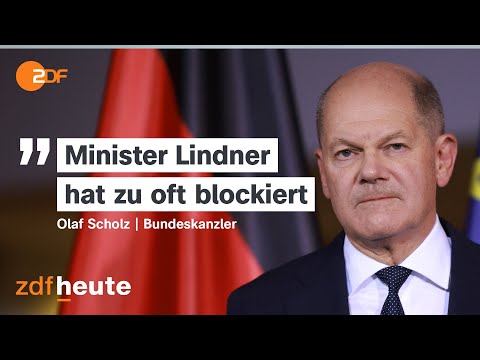 Youtube: Ampel-Aus besiegelt: Bundeskanzler Scholz entlässt Finanzminister Lindner - die ganze Rede