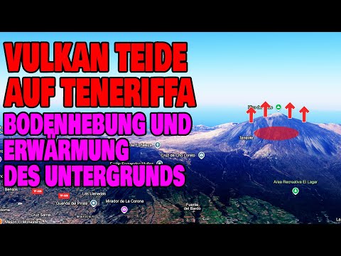 Youtube: Vulkan Teide auf Teneriffa - Bodenhebung und Erwärmung des Untergrunds