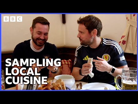 Youtube: Local German Cuisine | Late Night at the Euros with Compston and Smart
