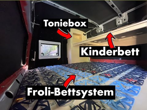 Youtube: Alles rund ums Bett / Kinderbett im Campervan / #14 Camperausbau