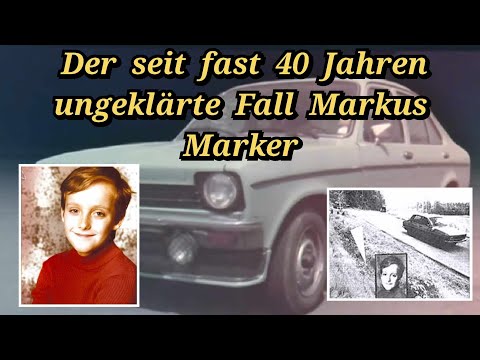 Youtube: True Crime Cold Case, der Fall Markus Marker aus Aktenzeichen XY vom 17.04.2024 mit weiteren Details