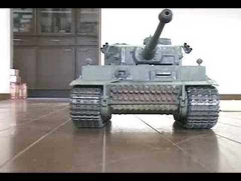 Youtube: German Panzer "Tiger 1"  1/16 R/C Full Operation Ver.