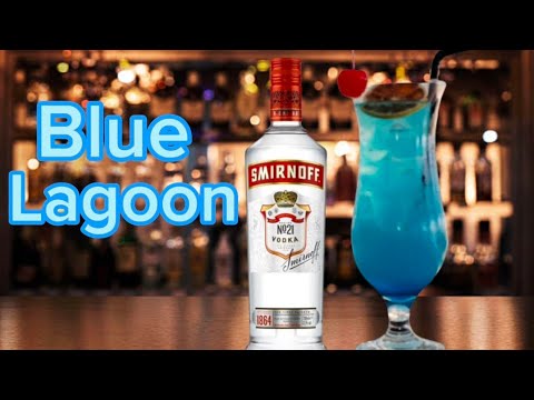 Youtube: The blue lagoon|  How to make  Blue lagoon cocktail | The  most  popular cocktail in the world