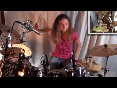 Youtube: Jump (Van Halen); drum cover by Sina