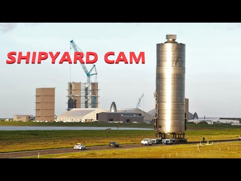 Youtube: Lab Cam -   Starship Live At SpaceX Boca Chica Launch Facility