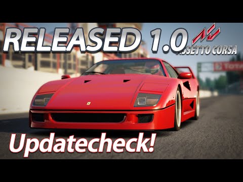 Youtube: RELEASED! Assetto Corsa 1.0 | Updatecheck [HD] [GER]