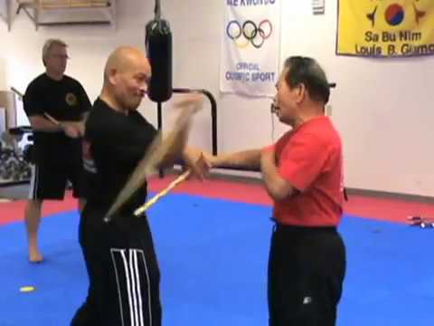 Youtube: MUST SEE!  Grandmaster of Eskrima, Atillo Balintawak WEAPONS sparring with student Virgil.