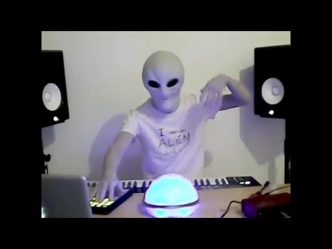 Youtube: An alien playing music (GRAViiTY - Shaman)