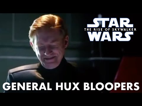 Youtube: Star Wars The Rise of Skywalker General Hux Bloopers