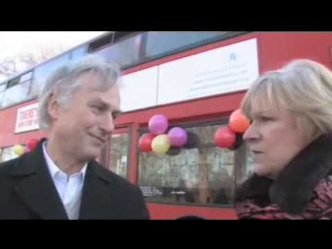 Youtube: There's Probably No God! - Richard Dawkins, Ariane Sherine, And The Atheist Bus Ad Campaign