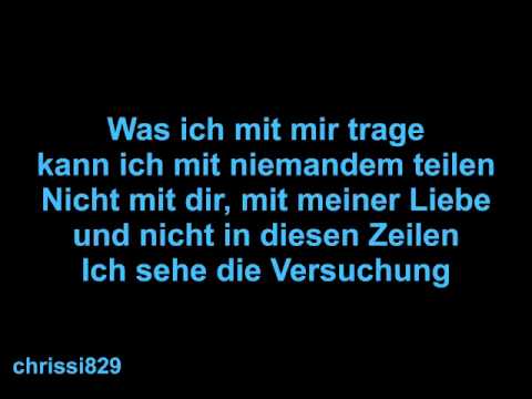 Youtube: Broilers - Meine Sache with Lyrics (on Screen)
