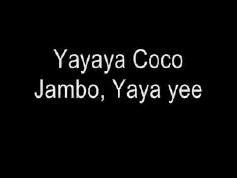 Youtube: Coco Jambo- Mr. President (Lyrics)