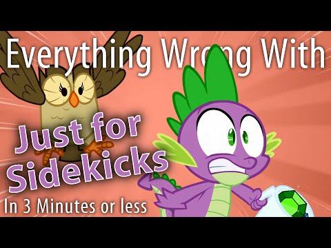 Youtube: (Parody) Everything Wrong With Just for Sidekicks in 3 Minutes or Less