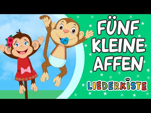 Youtube: Fünf kleine Affen - Kinderlieder zum Mitsingen | Liederkiste