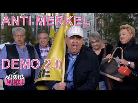 Youtube: Kalkofes Mattscheibe |  Anti Merkel Demo 2.0