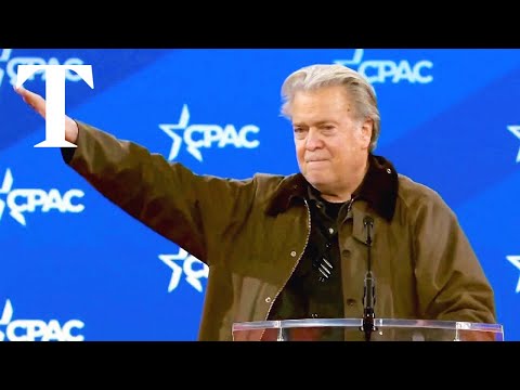 Youtube: Steve Bannon's 'Nazi' salute prompts France's Bardella to cancel CPAC