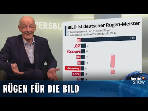 Youtube: Die Bild-Zeitung: der tollwütige Bastard unter den deutschen Hütehunden | heute-show vom 02.10.2020