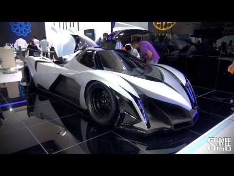 Youtube: 5,000hp Devel Sixteen - Crazy V16 Hypercar with 560km/h Top Speed