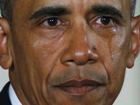 Youtube: Barack Obama: Hier weint der mächtigste Mann der Welt bei einer Rede