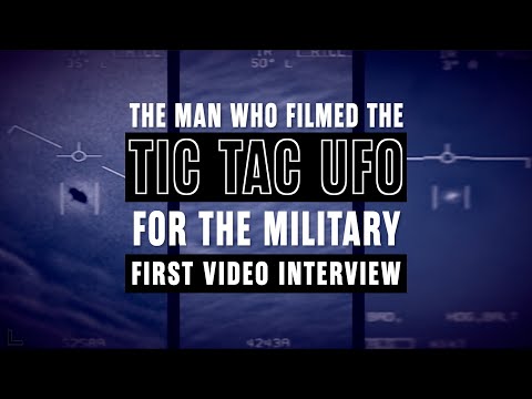 Youtube: The man who FILMED the TIC TAC UFO speaks on camera for the first time
