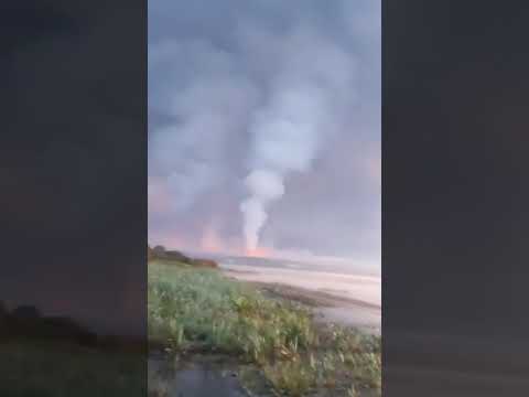 Youtube: Toropets Ammunition Depot KEEPS EXPLODING Throughout the Night Into the Morning, Tver Oblast, Russia