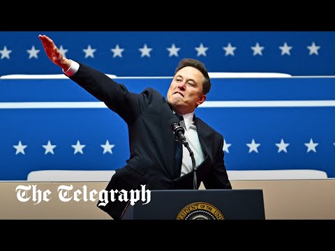 Youtube: Elon Musk makes 'Nazi-style salute' at Donald Trump's inauguration parade