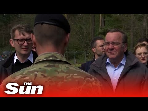 Youtube: Germany's Pistorius and his Danish counterpart visit Leopard tank training of Ukrainian soldiers