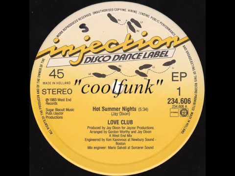 Youtube: Love Club - Hot Summer Nights (12" Electro Disco-Funk 1983)