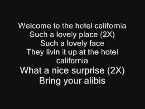 Youtube: Backmasking in Hotel California.wmv