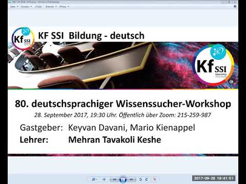Youtube: 2017 09 28 PM Public Teachings in German - Öffentliche Schulungen in Deutsch