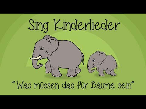 Youtube: Was müssen das für Bäume sein - Kinderlieder zum Mitsingen | Sing Kinderlieder