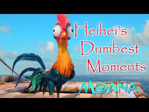 Youtube: Heihei's Dumbest/Funniest Moments - MOANA