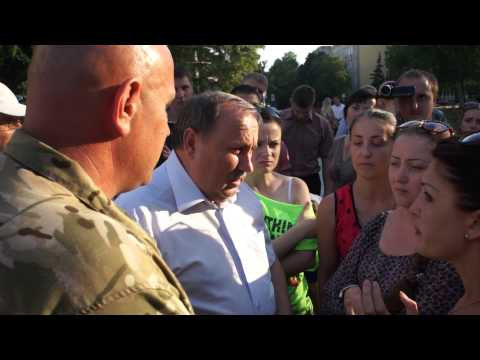 Youtube: Видео ПН: Родственники николаевских десантников под ОГА