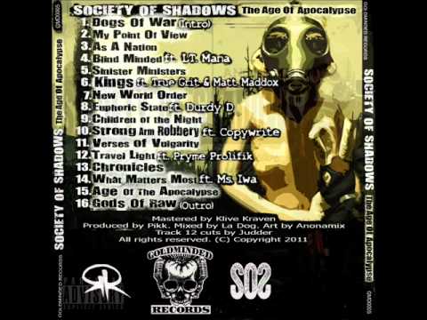 Youtube: 04. Society of Shadows - Blind Minded (Feat. Lt. Mana)