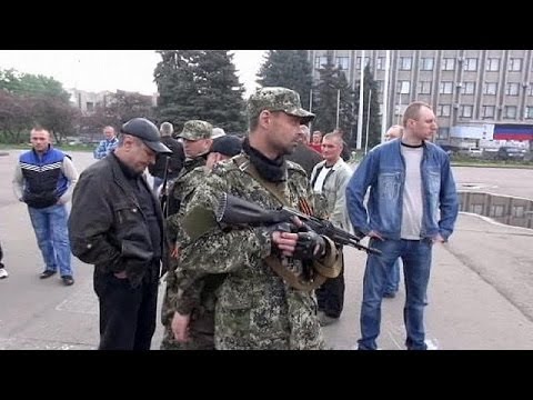 Youtube: Slovyansk residents angry at Ukraine military operation