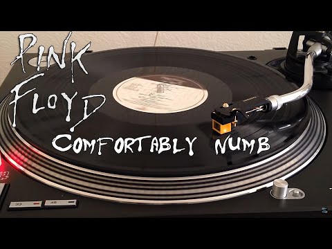 Youtube: Pink Floyd - Comfortably Numb - [HQ Rip] Black Vinyl LP