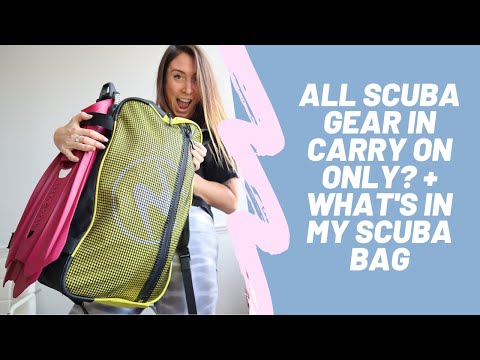 Youtube: ALL SCUBA GEAR IN CARRY ON ONLY? Aqua Lung Explorer Bag