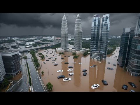 Youtube: Malaysia under water AGAIN! Capital trapped, flash floods in Kuala Lumpur