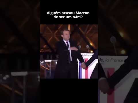 Youtube: Alguém acusou Macron de ser um n4-z1? #shorts #noticias #política #g1