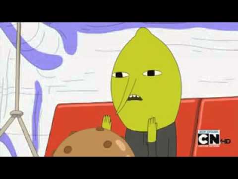Youtube: Adventure Time - Put you in my oven! (Lemongrab).mp4