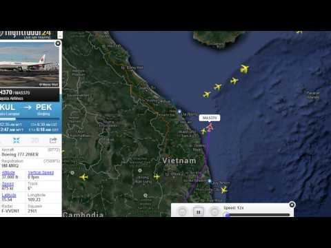 Youtube: Busted!  Flight Radar Caught Changing Flight Path of Malaysia Flight 370!