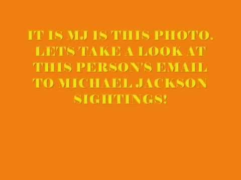 Youtube: This is NOT it Part 14- Michael Jackson Recent Photo?