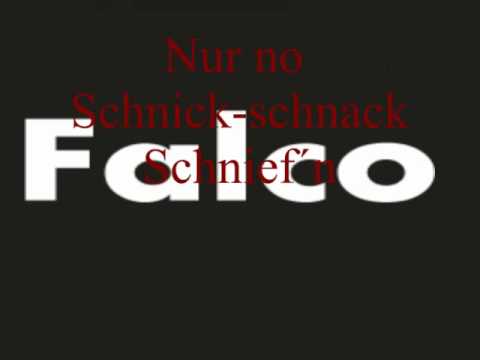 Youtube: Falco-Out of the Dark-rückwärts