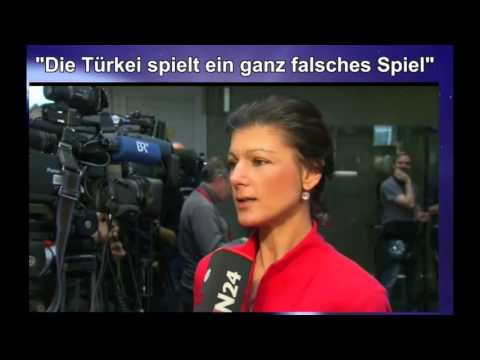 Youtube: Sahra Wagenknecht: Kooperation zwischen Türkei und ISIS